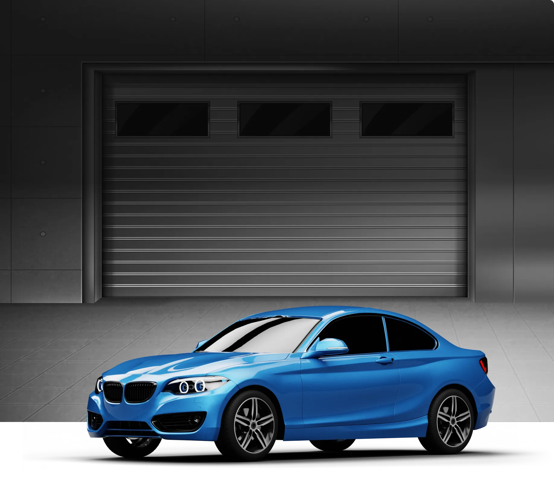 Automotive parts and accessories showroom